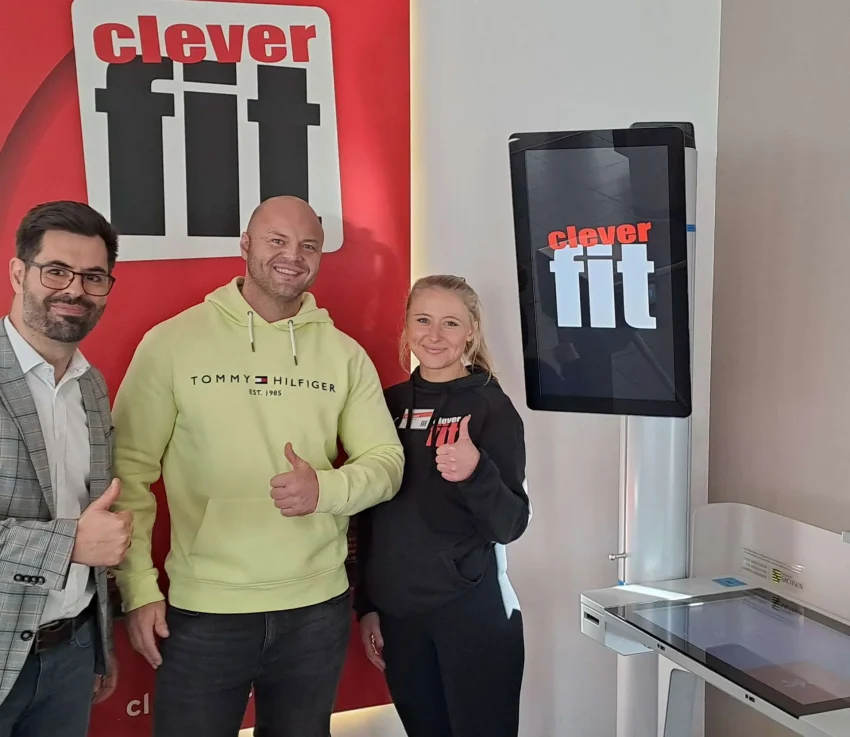 Terminalaufstellung cleverfit Dresden